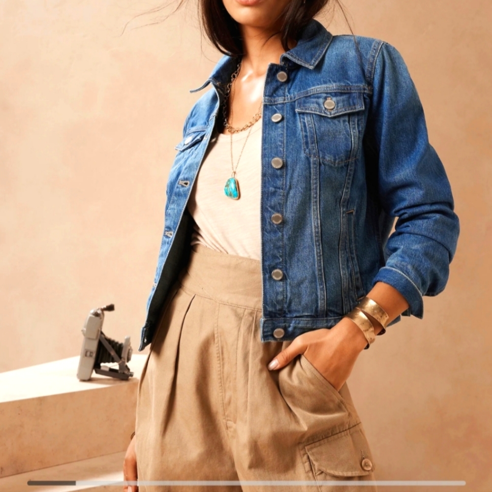 Banana Republic XS Essential Jean Jacket